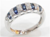 Ringe Bliss Dame in Weißgold Zaffiro 0.66 Ct 3100900-15 - 3100900-15